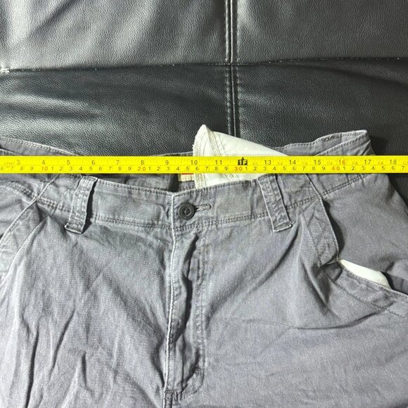 Wrangler Men's Cargo Pants Gray Outdoor Hiking Relaxed Fit Stretch 34x30 - Picture 10 of 12